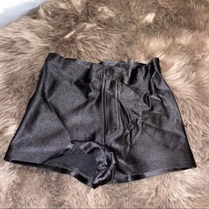Black shorts